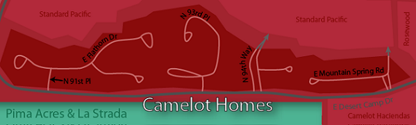 Camelot Haciendas Map