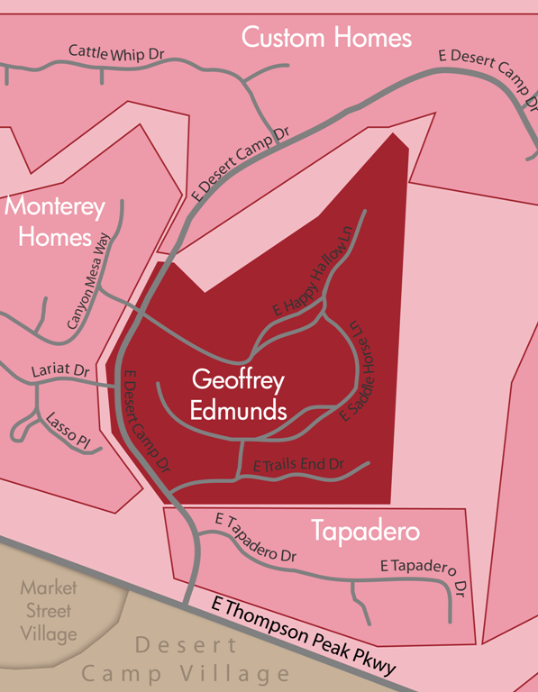 Geoffrey Edmunds Real Estate Map
