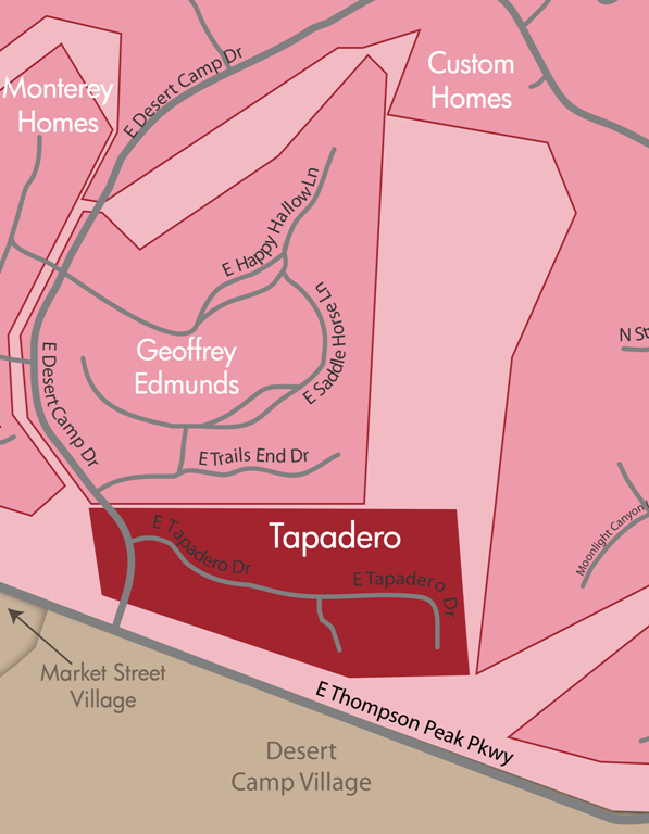 Tapadero Real Estate Map