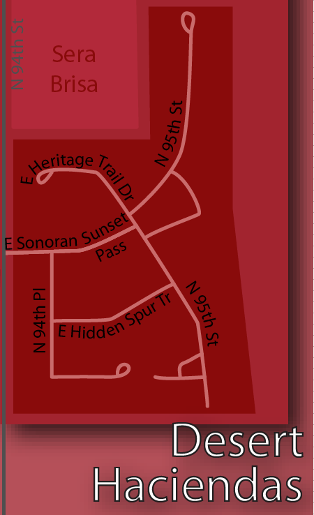 Desert Haciendas Map