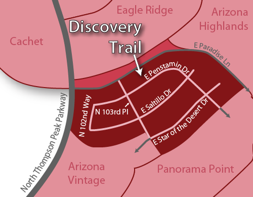 Discovery Trail Real Estate Map