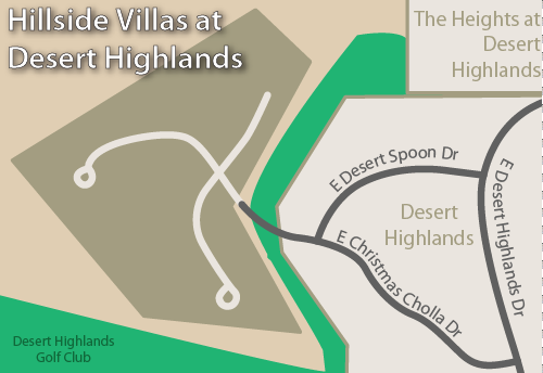 Hillside Villas Map