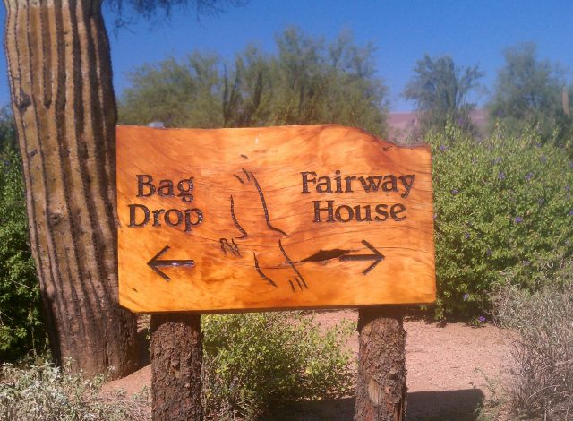 Grayhawk Golf Course Sign