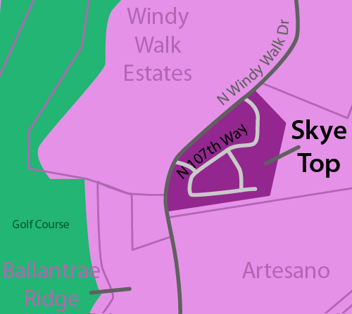 Skye Top Real Estate Map