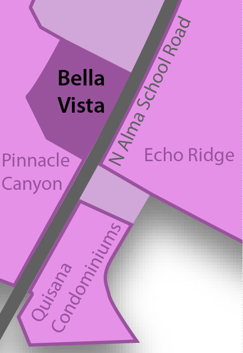 Bella Vista at Troon North Real Estate Map