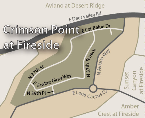 Crimson Point Map