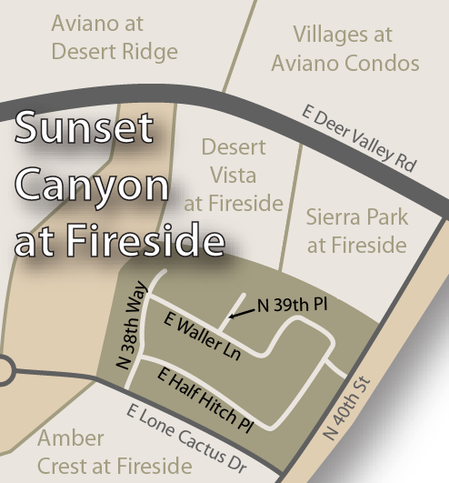 Sunset Canyon Maps