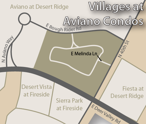 Villages At Aviano Condo Maps