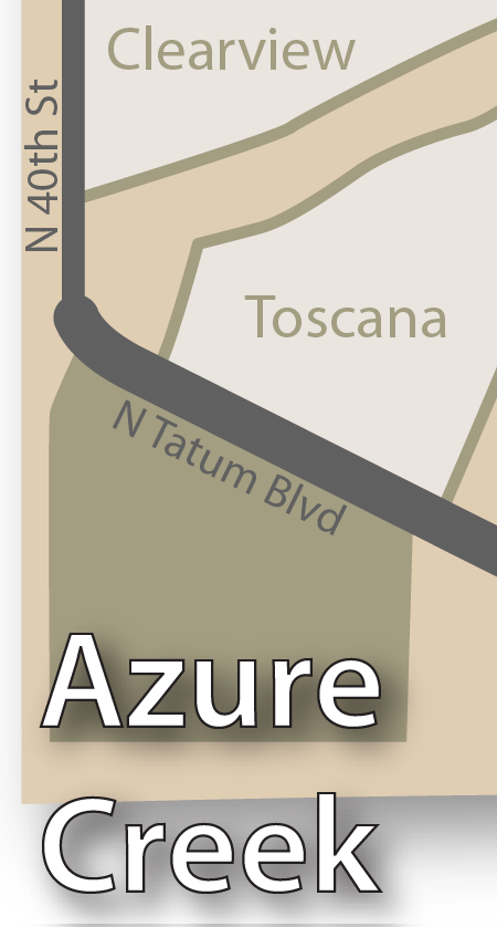 Azure Creek Map