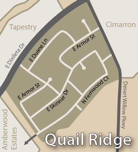 Quail Ridge Map