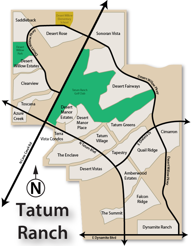 Cave Creek Map