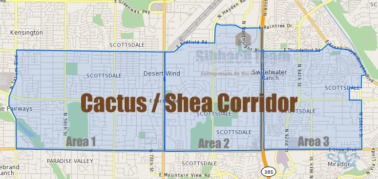 Cactus Shea Corridor Map