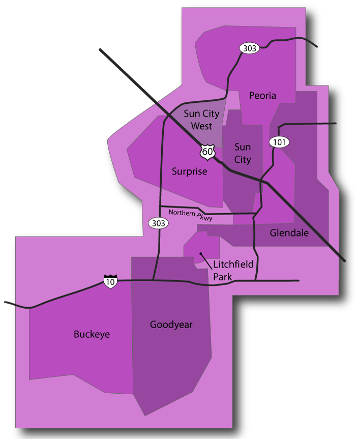 West Valley Map