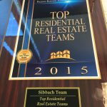 The Plaque For Top Residential Real Estate Team Has Arrived!
