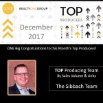 Top Selling Real Estate Team in North Scottsdale – December 2017