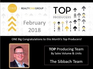 February Top Producing Team