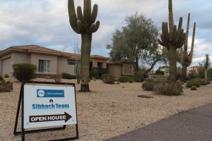 Sibbach Team Open House Sign- homeowners association ABC 15 Story