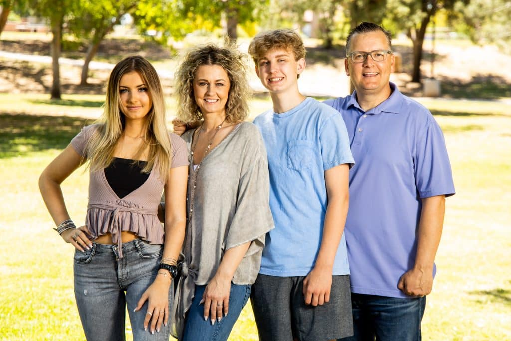 Photo of Jeff Sibbach and family