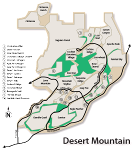 desert mountain small map