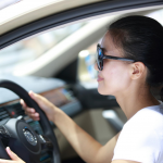 woman driving photo